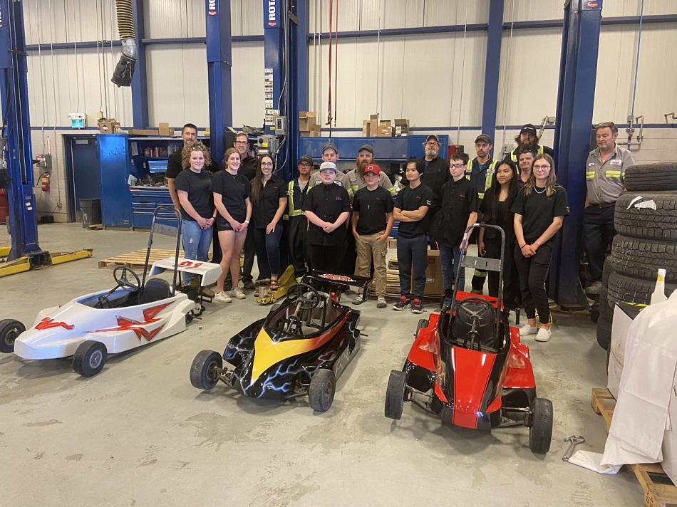 [VIDEO] A Moose Jaw high school's firstever gokart club is getting